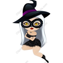 Charming Mischievous Witch