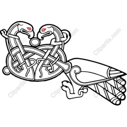 Celtic Intertwined Swan Icon