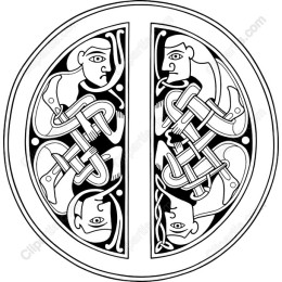 Celtic Dual-Face Knotwork