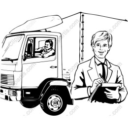 Professional Delivery Truck