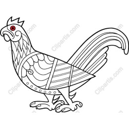 Ancient Art Rooster