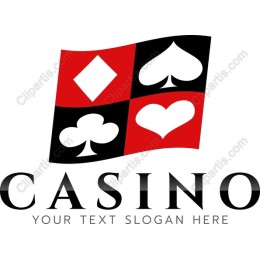 Casino Flag - Customizable Logo Image