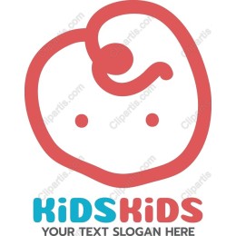 Cheerful Kids - Baby Face Graphic