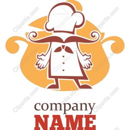 Whimsical Chef Mascot