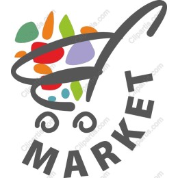 Colorful Shopping Cart