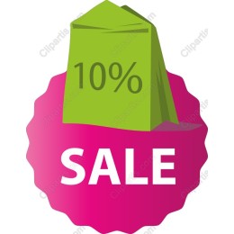10% Sale Badge