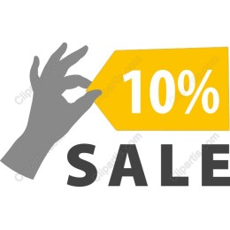 10% Sale - Promotional Discount