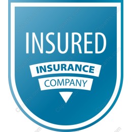 Insured Insurance Company Badge