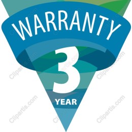 3-Year Warranty Badge