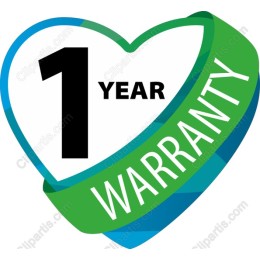 1 Year Warranty Badge