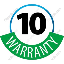 10-Year Warranty Badge