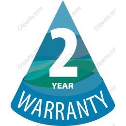 2 Year Warranty Badge