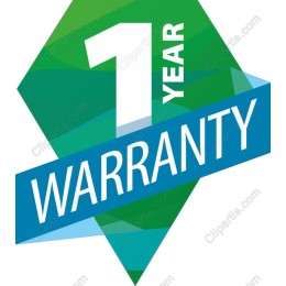 1 Year Warranty Badge