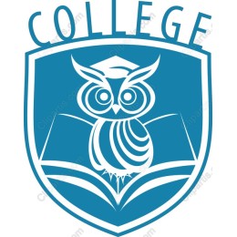 College Owl Shield