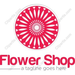 Flower Shop Floral Logo