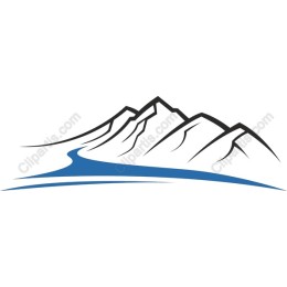 Majestic Mountain and River