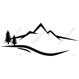 Majestic Mountain and Pine Tree