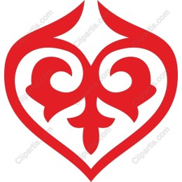 Elegant Heart-Shaped