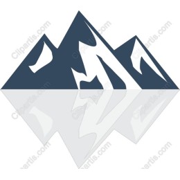 Serene Mountain Range Reflection