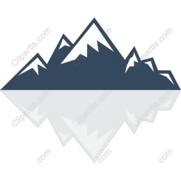 Majestic Mountain Range with Reflection