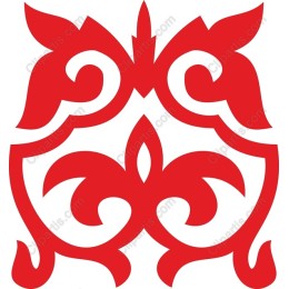 Elegant Red Decorative