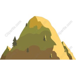 Stylized Mountain Landscape