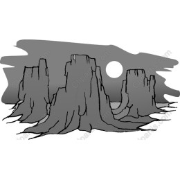 Desert Majesty: Towering Rock ions