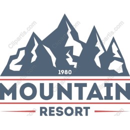 Mountain Resort Logo
