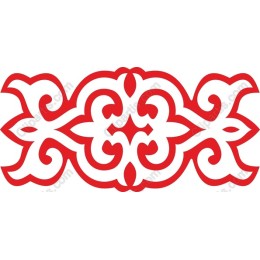 Elegant Red Decorative