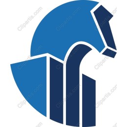 Stylized Horse Head Icon