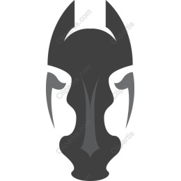 Minimalistic Bull Head