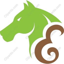 Green Horse & Symbol