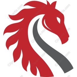Stylized Horse Head Logo