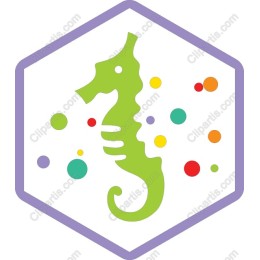 Vibrant Seahorse