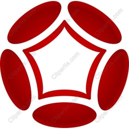 Red Geometric