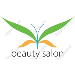 Elegant Butterfly Logo Beauty Salons