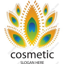Elegant Floral Cosmetic Logo