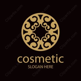 Elegant Gold Cosmetic Logo