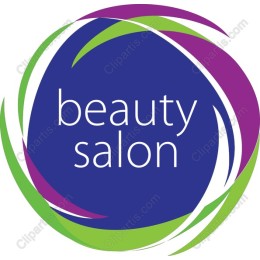 Vibrant Beauty Salon Logo