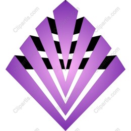 Vibrant Purple Geometric