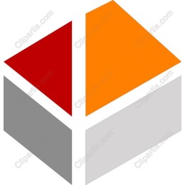 Vibrant Geometric Cube