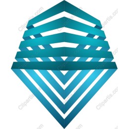 Layered Turquoise Diamond