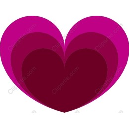 Layered Heart