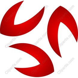Dynamic Red Abstract