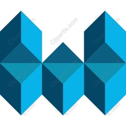 Dynamic Blue Geometric