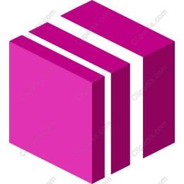 3D Pink Cube
