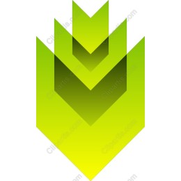 Vibrant Green Layered