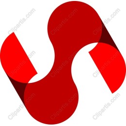 Bold Red Geometric