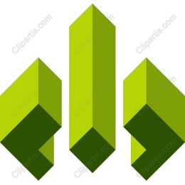 Modern Green Geometric
