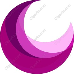 Gradient Moon Emblem